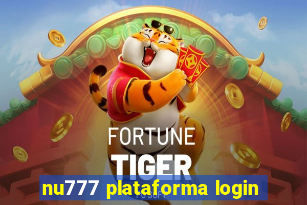 nu777 plataforma login