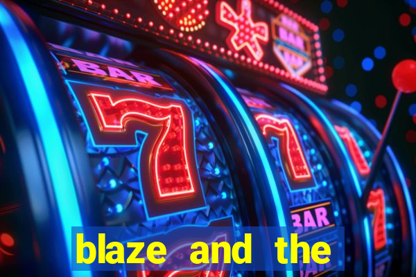 blaze and the monster machines logo font