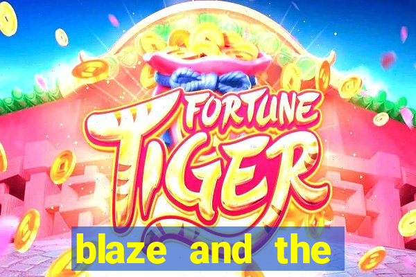 blaze and the monster machines logo font