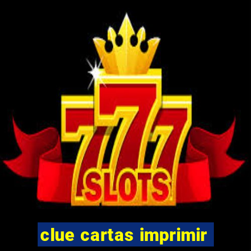 clue cartas imprimir