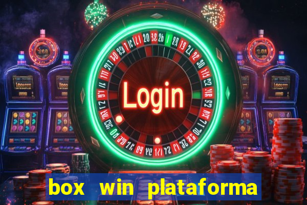 box win plataforma de jogos