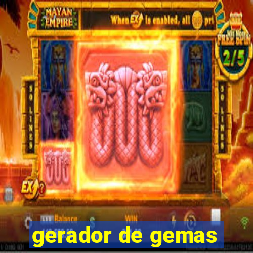 gerador de gemas