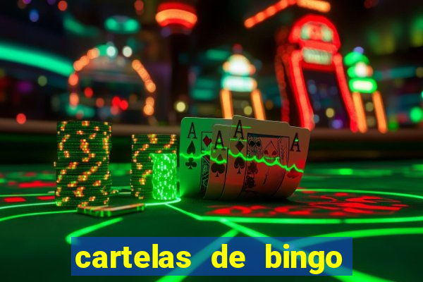 cartelas de bingo para imprimir de 1 a 90