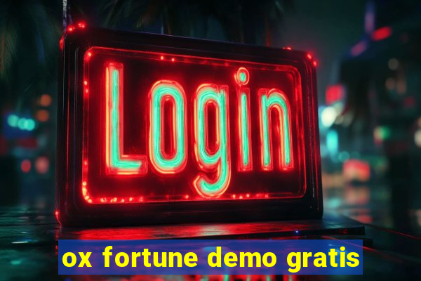 ox fortune demo gratis