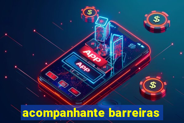 acompanhante barreiras