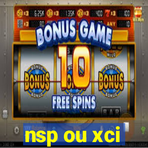 nsp ou xci