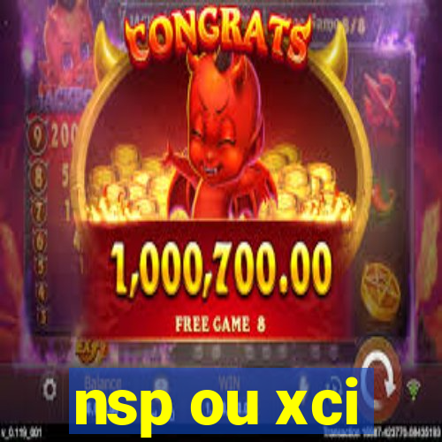 nsp ou xci