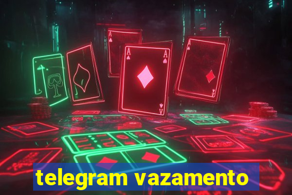 telegram vazamento