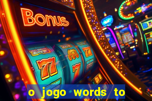 o jogo words to win paga mesmo