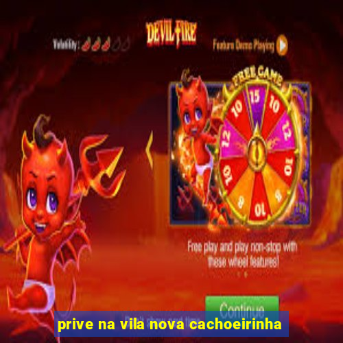 prive na vila nova cachoeirinha