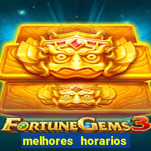 melhores horarios para jogar fortune ox