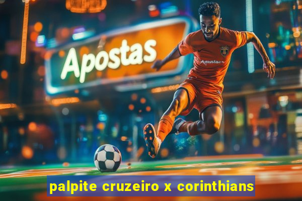 palpite cruzeiro x corinthians