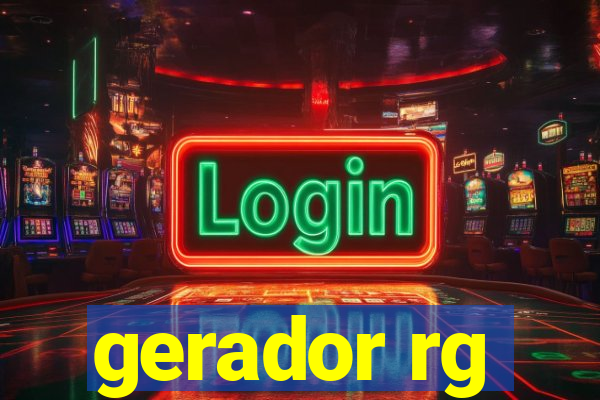 gerador rg