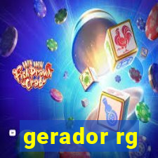 gerador rg