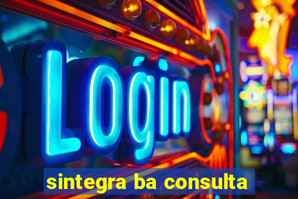 sintegra ba consulta