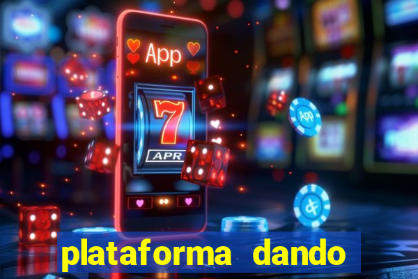 plataforma dando bonus de cadastro