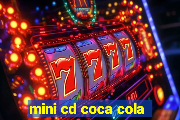 mini cd coca cola