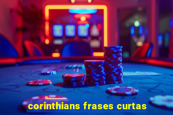 corinthians frases curtas