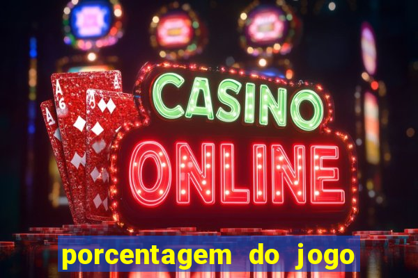 porcentagem do jogo fortune tiger