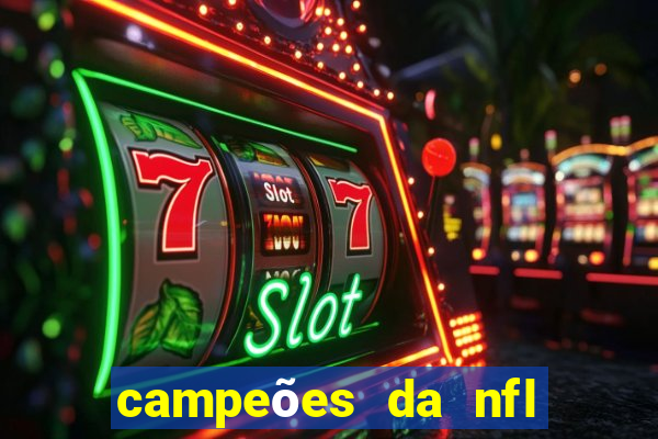 campeões da nfl desde 1920