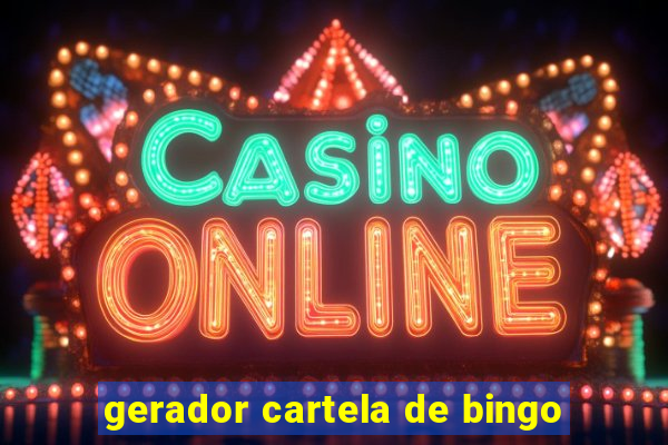 gerador cartela de bingo