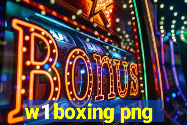 w1 boxing png