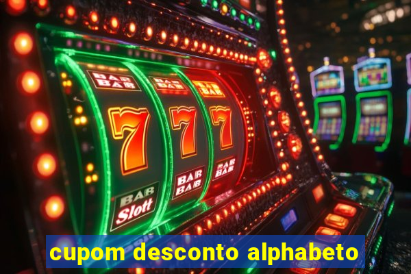 cupom desconto alphabeto