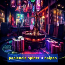 paciencia spider 4 naipes