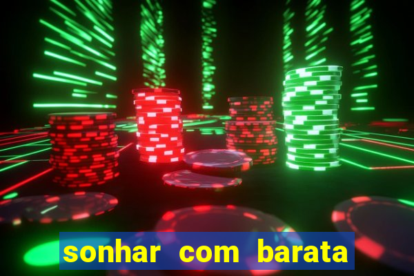 sonhar com barata jogo do bicho