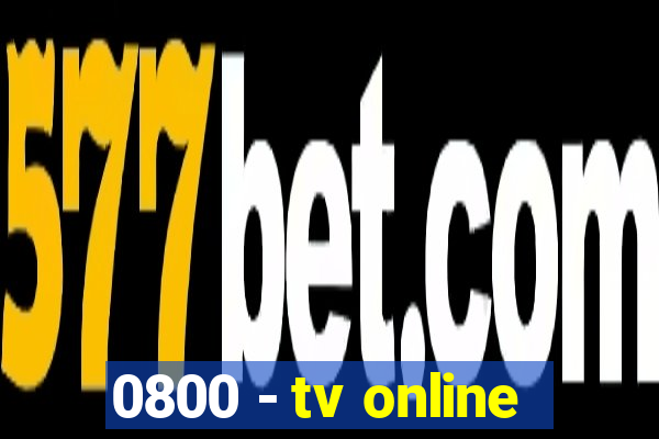 0800 - tv online