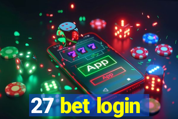 27 bet login