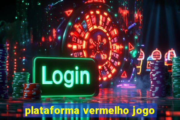 plataforma vermelho jogo