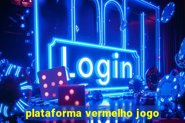 plataforma vermelho jogo