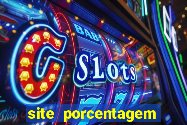 site porcentagem slots pg