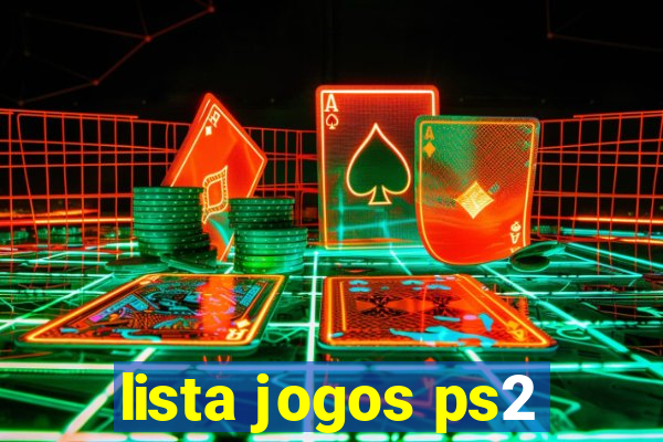 lista jogos ps2