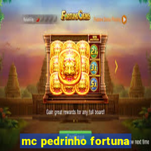 mc pedrinho fortuna