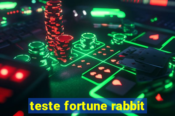 teste fortune rabbit