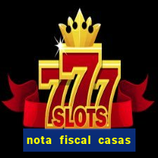 nota fiscal casas bahia 2 via