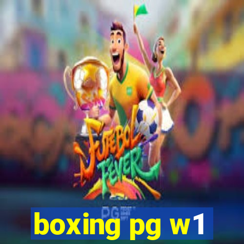 boxing pg w1