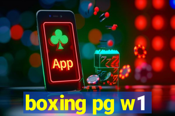 boxing pg w1