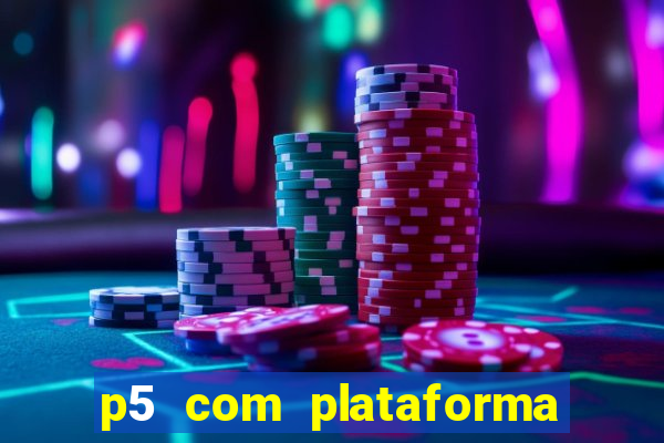 p5 com plataforma de jogos