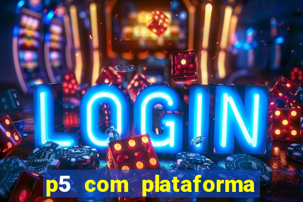 p5 com plataforma de jogos