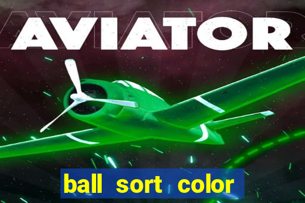 ball sort color water puzzle