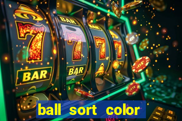 ball sort color water puzzle