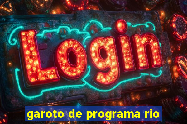 garoto de programa rio