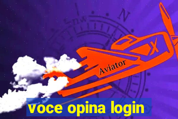 voce opina login