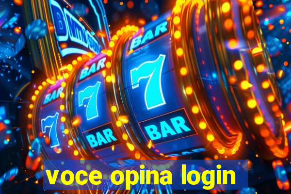 voce opina login