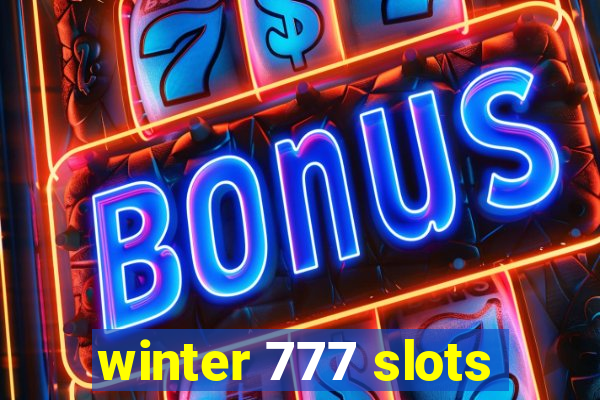 winter 777 slots