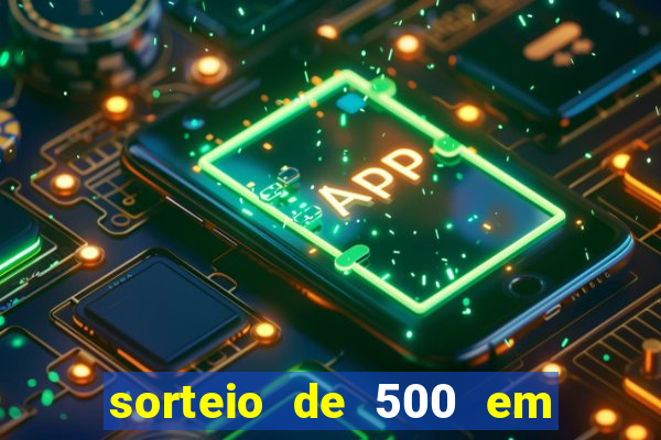 sorteio de 500 em cash toda segunda feira novibet como funciona