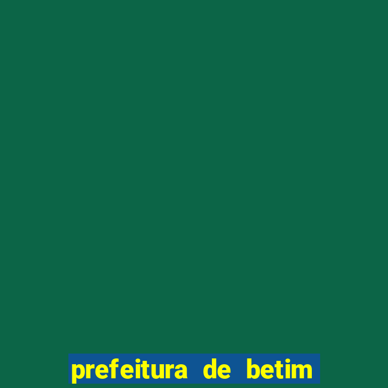 prefeitura de betim - contracheque online